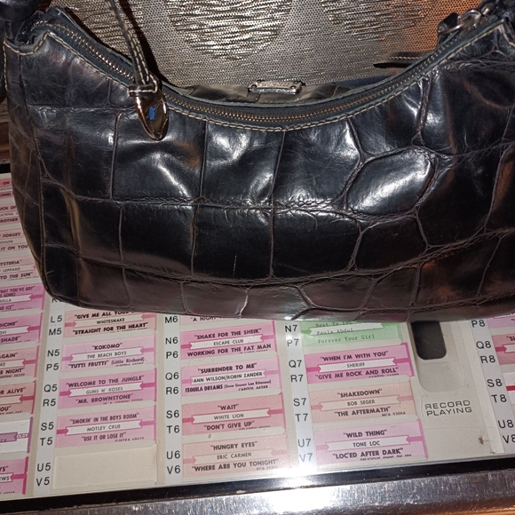 Dooney and Bourke Croc Bag - Picture 4 of 12